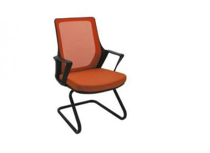 High-quality office chair orange desk chair modern textile chair fabric new